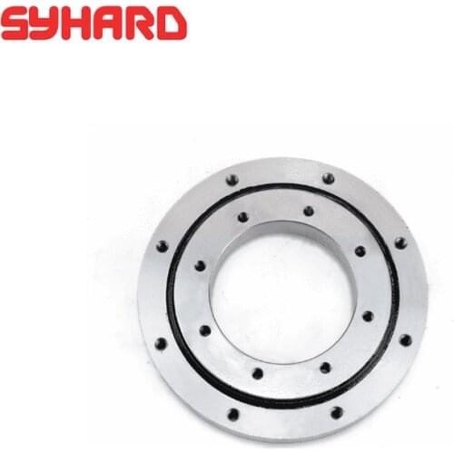 No tooth small slewing bearing 010.10.100 mechanical arm base turntable bearing automation equipment rotating disc