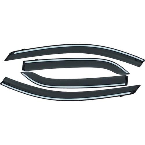 For Hyundai IX35 2010-2017/SANTAFE 2013-2017 Car Styling Smoke Window Sun Rain exterior visor Deflector Guard Car Accessories
