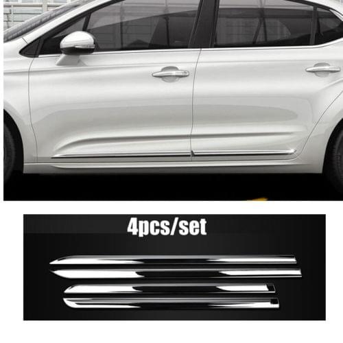 CHROME DOOR ACCENT LINING BODY MOLDING TRIM COVER FOR 2013 2014 2015 CITROEN C4L C4 L LF1