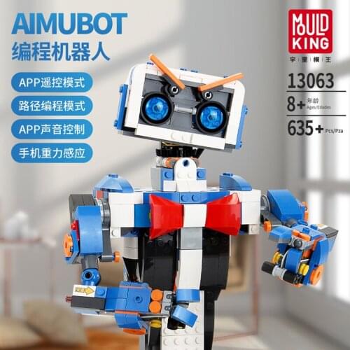 Building Blocks Intelligent Creative Idea Programming Series Robot Remote Control Kids Education Toys Model For Children Gifts