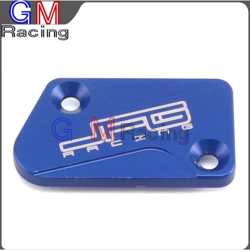 CNC Aluminum Front Brake Reservoir Fluid Cover For YAMAHA YZ125 YZ250 YZ250F YZF250 YZ450F YZF450 YZ250X YZ250FX YZF Motorcycle