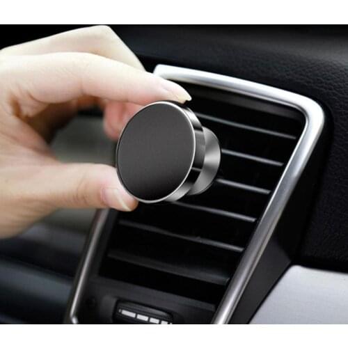 Magnetic Phone Holder For Mobile Phone On Car For IPhone 11 Pro Max Magnet Car Phone Holder Mini Car GPS Navigation Phone Stand