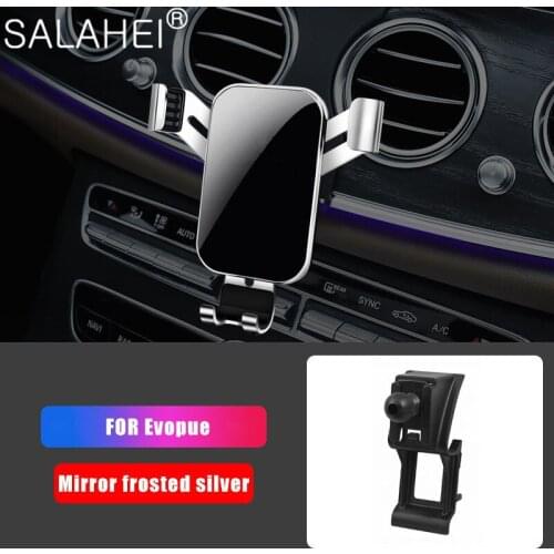 Mobile phone Holder Air Vent Mount Dashboard Stand Clip For Iphone Xiaomi Huawei For Land Rover Evopue GPS Support Stand Clip