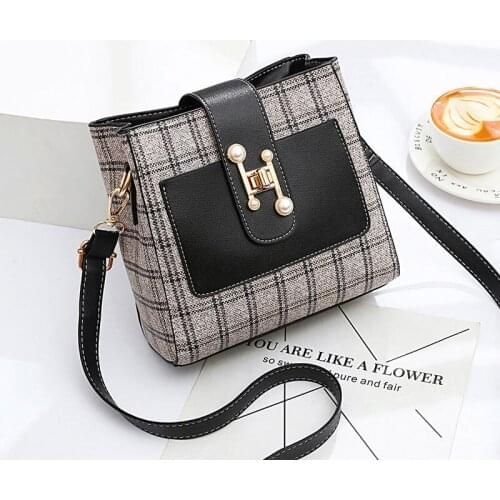 Chuwanglin Fashion Messenger Bags Women Shoulder Bag Small Cotton Canvas Handbag Casual Tote Female Eco Crossbody Bag 3101459