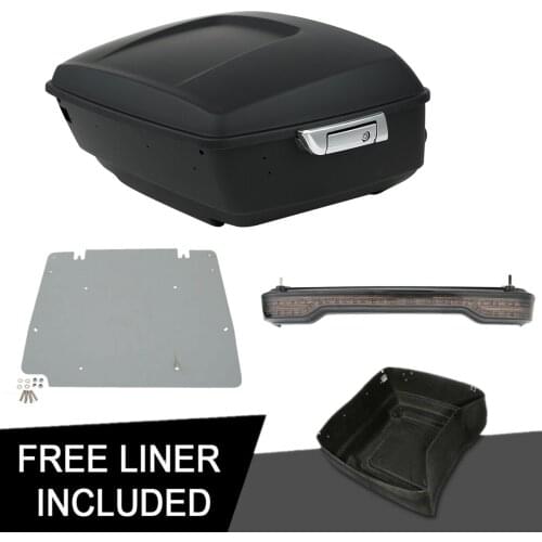 Motorcycle King Pack Trunk Tail Light Base Plate For Harley Tour Pack Touring Road Glide Road King Electra Glide Street 14-20