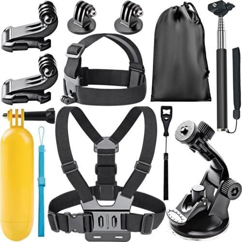 8-In-1 Action Camera Accessory Kit for GoPro Hero Session/5 Hero 1 2 3 3+ 4 5 SJ4000 5000 6000 DBPOWER AKASO VicTsing APEMAN