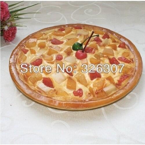 Customize fruit pizza model simulation emulation window display sample dishes Bisa meal FRIENZE