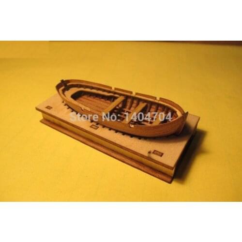 NIDALE model Free shipping Jolly Lifeboat model kit Classic HMS surprise Battleship model Lifeboat Precise assembly puzzle suite
