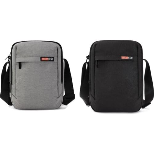 Casual Crossbody Bag Multifunctional Waterproof Shoulder Bags Fashion Tablet Bag Nylon Messenger Bag Adjustable Strap