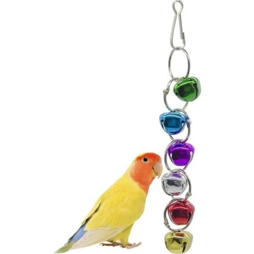 Pet Toy Mirror Fun Toy For Cockatiel Parrots Small Birds Parrot Pet Parrots Climb Outdoor Indoor Hanging Pet Supplies