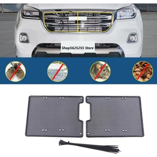 For Haval H9 2020 2021 2017 Accessories Insect Net Front Mediate Grille 2018 2019 Screening Mesh Grille Insert Nets
