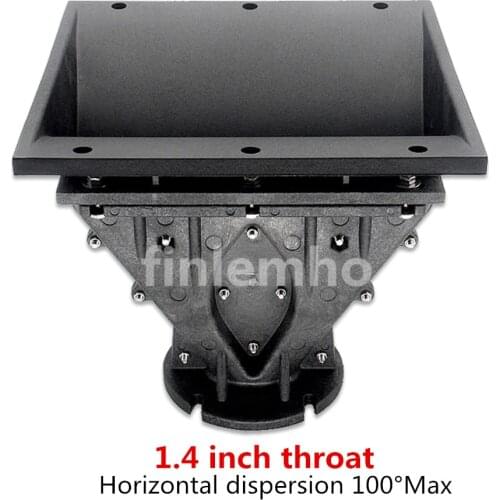 Line Array Speaker Treble Horn Accessories 1.4 inch Throat For 3 Inch Voice Coil HF Speaker Professional Audio DJ Mixer WS2414