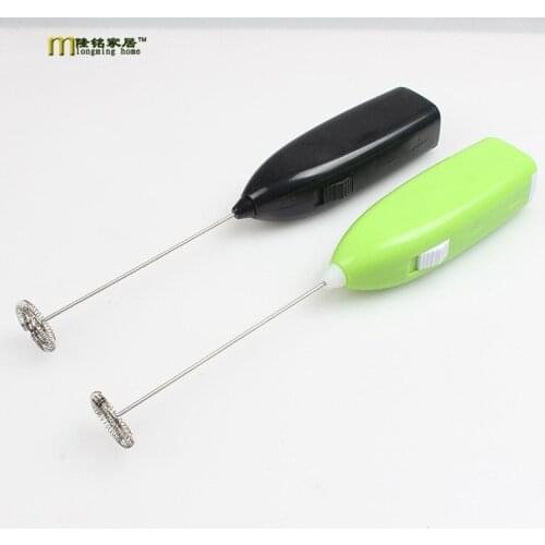 1PC LONGMING HOME POP Electric Handle Milk Coffee Egg Beater Shake Frother Stirrer Foamer OK 0233