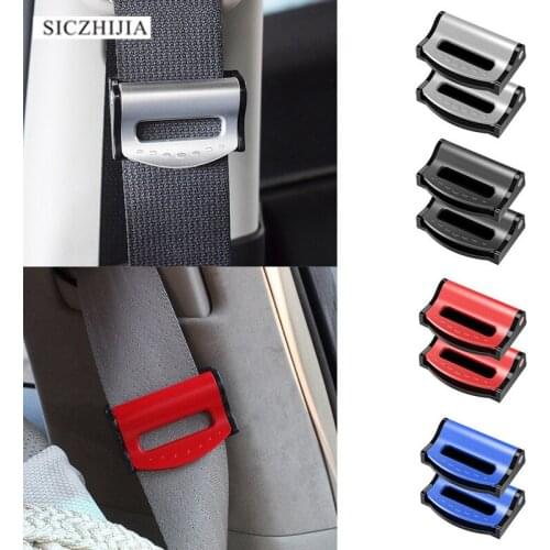 2 car seat belt adjustable plastic clips for Opel Astra VAUXHALL MOKKA Zafira Insignia Vectra Antara