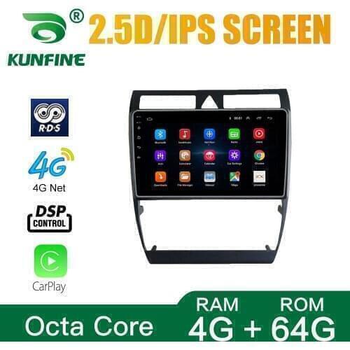 Car Radio For Audi A6 2004 Android 10.0 Octa Core Car DVD GPS Navigation Player Deckless Car Stereo Headunit