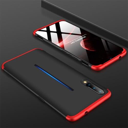 3 IN 1 Case For Vivo iQOO Case 360 Full Protection Shockprrof Matte Cover For Vivo iQOO V1824A V1824BA 6.41" Coque Funda