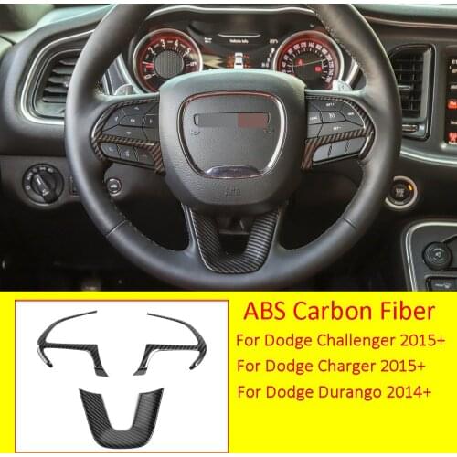 ABS Steering Wheel Cover For Dodge Challenger/Charger 2015-2020 Durango 2014