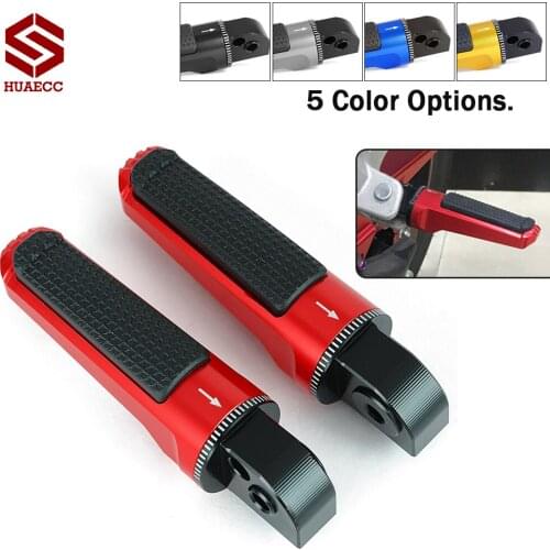 CNC Motorcycle Rear Passenger Foot Pegs Pedals for Yamaha YZF R6 2003-2020 R1 2002-2020 R1M 2017-2020 Motorbike Footrest Pedal