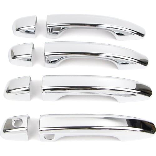 For Honda Accord 2018 2019 Chrome Door Handle Cover with / without Smart Keyhole Exterior Molding Trim