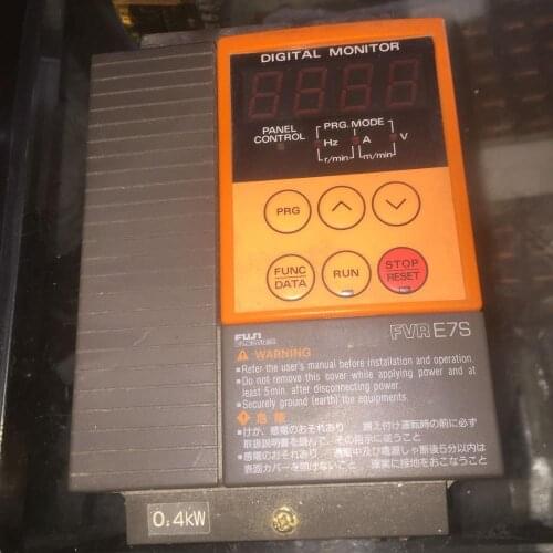 FVR002E7S-2 0.2KW 220V inverter , used in good condition . 80% appearance new , good working , free shipping