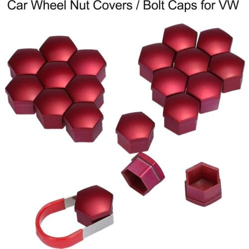 Universal 20pcs 17mm Wheel Nut Bolt Head Cover Cap Protective Bolt Caps Exterior Decoration Protecting Bolt Rims Screw cap bolt