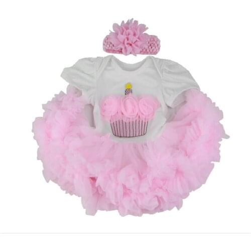 Fashionable and Beautiful Infant One-piece Dress 2-piece Set 22-23 Inch Rebirth Doll Simulation Baby Accessories Doll Clothes