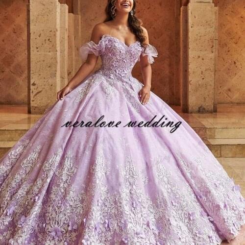 Modaensuenonupcial Quinceanera Dresses 2021 Off Shoulder Sweet 15 Party Dress Princesa Misquinceanos Prom Party Gowns