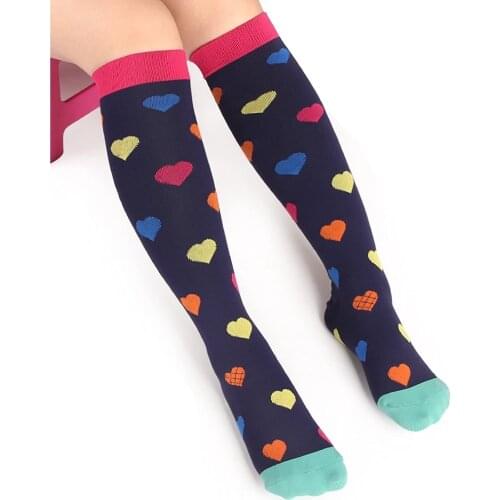Compression Socks Women Men Best Running Athletic Outdoor Sports Crossfit Flight Travel Nurses Running Athletic Socks 20-30mmgh