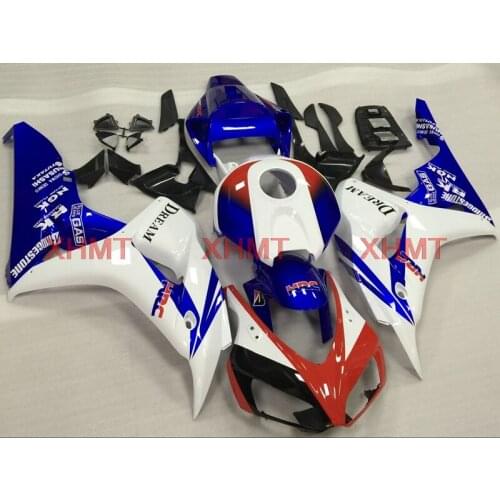 For Fireblade 2006 - 2007 Fairings Fireblade 2006 Fairing CBR1000 RR 06 White Red Blue Fairing