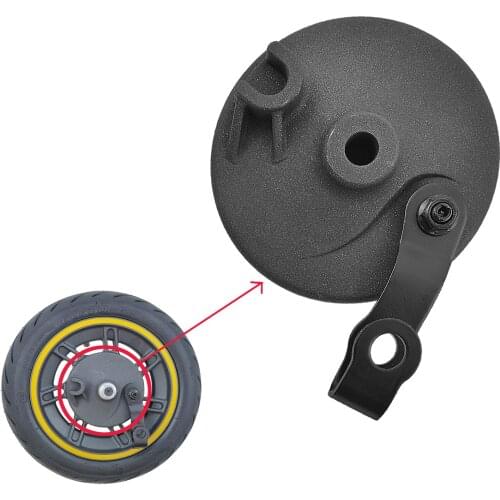 Aluminum Alloy Front Drum Brake Assembly for Ninebot MAX G30 Electric Scooters/Brake Pads for KickScooter Repair Accessories