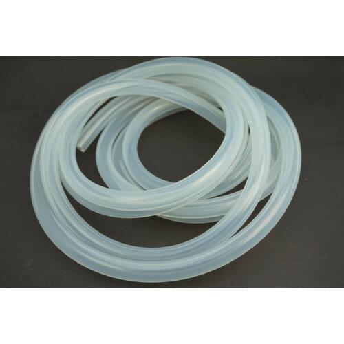1M Food grade Silicone Translucent Tube Beer Water Air Pump Hose Pipe，8mm*12mm