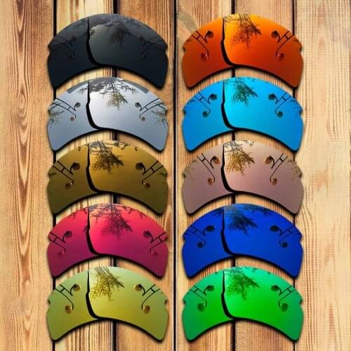 100% Precisely Cut Polarized Replacement Lenses for Flak 2.0 XL Sunglass - Many Colors