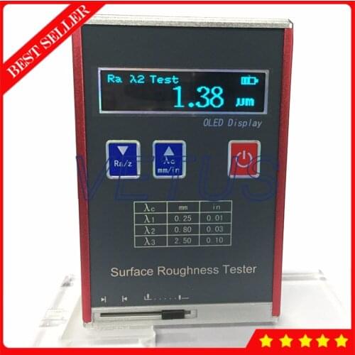 Leeb451 OLED color display Portable Surface Roughness Tester Price with Ra Rz Rq Rt 4 parameters Profilometer tester gauge