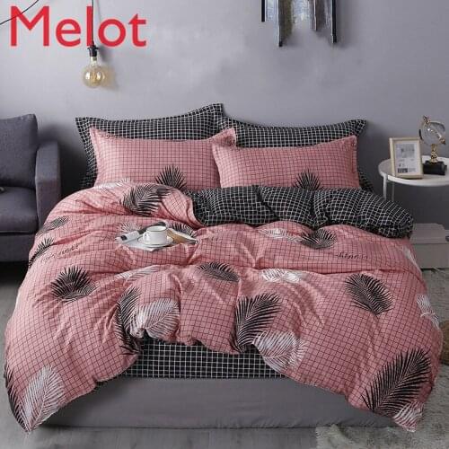 Nordic Bedding Set Bed Sheet Printing Bed Sheet Quilt Cover 240x220 Single Person Double Queen Size King Size Quilt