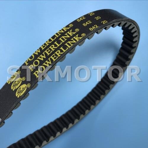 Gates Powerlink CVT Drive Belt 842 20 30 for GY6 125cc 150cc Scooter Moped ATV Go kart 152QMI 157QMJ Engine 842-20-30