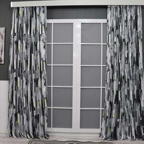 Crown Printed Backdrop Curtain 140x270 cm Straight Welded Ekstrafor Shir