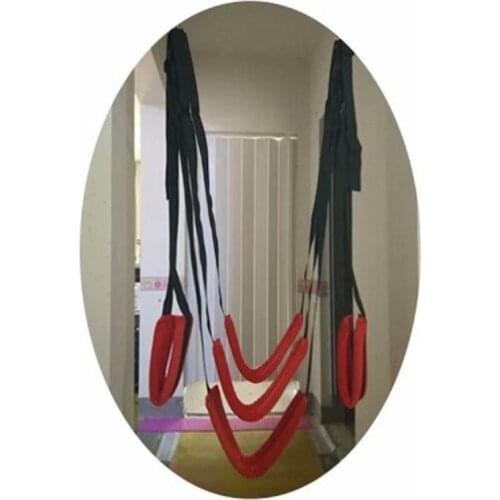 Sex Swing for Couples Ceiling Mount Soft Material Sex Furniture Fetish Bandage Love Adult Games Door Sex Sling Juguetes Sexul3s
