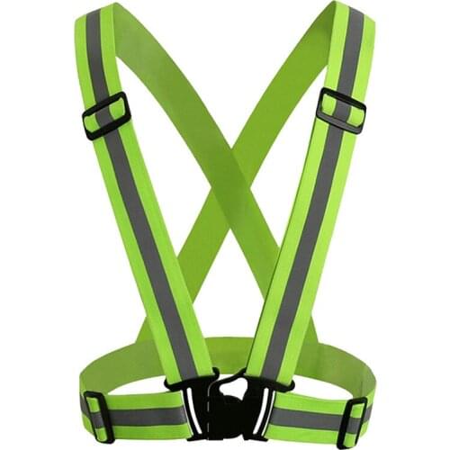 Traffic Sanitation Reflective Vest Outdoor Cycling Glow Night Running Vest Landscape Security 2 Colors Safety Vest Products