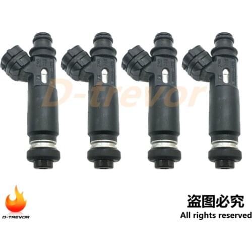 4Pcs Fuel Injectors Nozzle 195500-4370 for 2003-2006 Mitsubishi Montero 3.8L V6