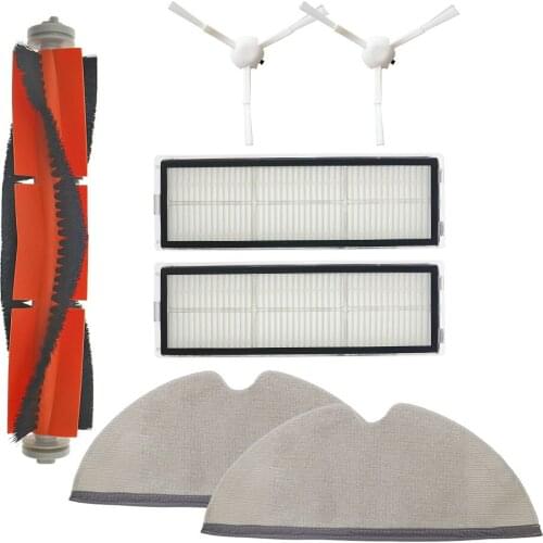 Mop Rags Hepa Filter Main Side Brush for XiaoMi Mijia 1C STYTJ01ZHM Dreame F9 Robot Vacuum Cleaner Mop Cloth Accessories