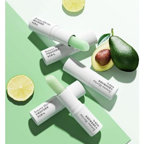 4g Moisture Lip Balm Long-Lasting Natural Aloe Vera Lipstick Vitamin E Anti-Aging Remove Lip Lines Nourish Lipstick Lip Care