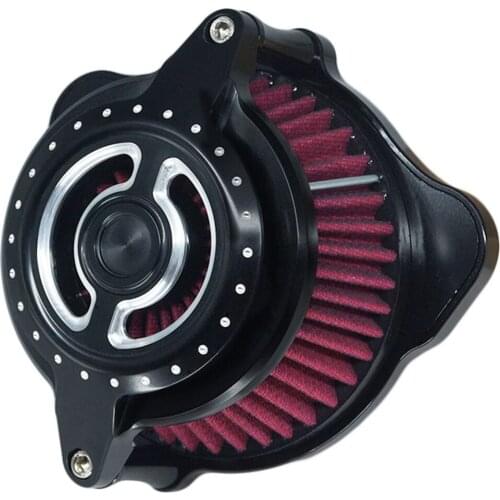 Air Intake Power Blunt Filter Cleaner Cnc Cut Kit for Harley Dyna 2000 - 2017 Softail 2000 - 2015 Touring 2000 - 2007 Fitment-B