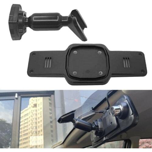 High Quality Interior Rear View Mirror Back Plate Panel +Bracket For Car DVR Instead