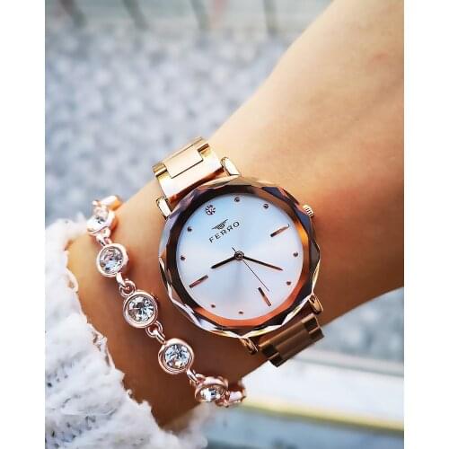 YENİ ÜRÜN 2021 Yeni Sezon Orijinal Çelik Bayan Saati + Bileklik HEDİYE