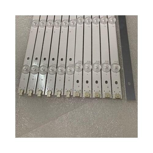 1set=12Pieces LED Backlight strip For Chong hong 58U1 850136084CH58L52A-V01A DSBJ-WG RF-AC580E30-0601L R -02 A2