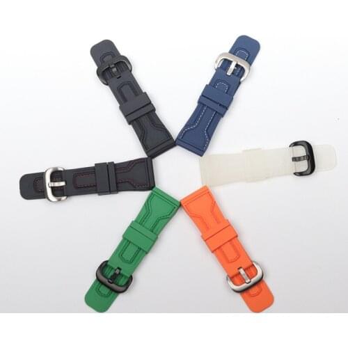 28mm Men waterproof Watchbands for Seven on Friday Strap Silicone Rubber Watch Accessories Waterproof Wrist band Bracelet Belt
