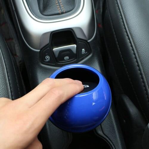 Car Trash Can Garbage Dust For Hyundai SOLARIS Verna IX25 IX35 IX45 Sonata 8 Elantra for Lada Mini Volvo Ranger Rover Fiat DS