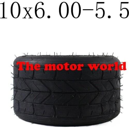 Free Shipping Hot Sale 10x6.00-5.5 Tubeless Vacuum Tires for Small Harley Motorcycle 5.5 Inch Electric Vehicle Wheel Motorcycle