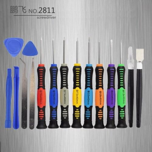More than 2811 function 16 in 1 precision screwdriver, OPP sealing mobile phone repair tools