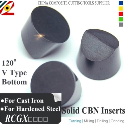 EDGEV Solid CBN Insert RCGX0606 RCGX0907 RCGX1207 RCGX1510 RCGX1910 RCMX RCGX Roller Roll Ring Supper Hard Tools 650 670